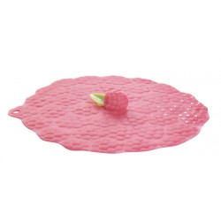 Couvercle silicone 28cm Framboise