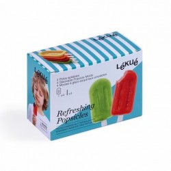 Moules mini 4 glaces esquimau Popsicle LEKUE