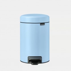 Poubelle ronde à pédale NewIcon 3L Dreamy blue BRABANTIA