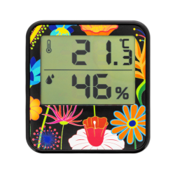 Thermomètre Digital COSY Jardin fleuri PYLONES