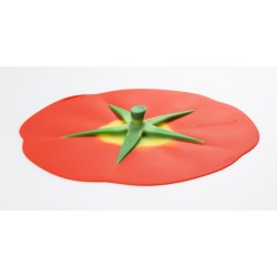 Couvercle silicone 28cm Tomate Rouge