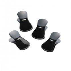 Lot de 4 pinces de fermeture magnétique PERTO GEFU