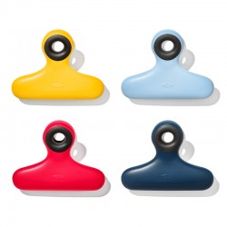 Lot de 4 grandes pinces magnétiques OXO