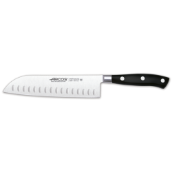 Couteau Santoku 18cm RIVIERA Noir ARCOS