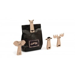 4 Pinces-sachet ZANIMOOZ