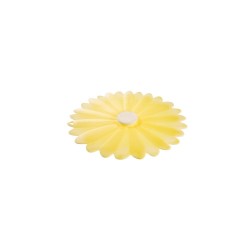 Couvercle silicone 15cm Marguerite jaune