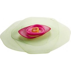 Couvercle silic 20cm Rose vert-fushia