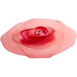 Couvercle silic 23cm Rose rose-rouge