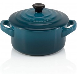 Mini cocotte en céramique DeepTeal LE CREUSET