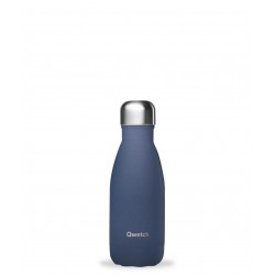 Bouteille isotherme 260ml Granite Bleu nuit QWETCH