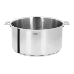 Casserole Casteline 14cm inox manche amovible CRISTEL