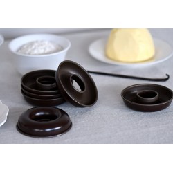 Set de 6 Moules à mini Donuts/Savarin anti-adhérent GOBEL