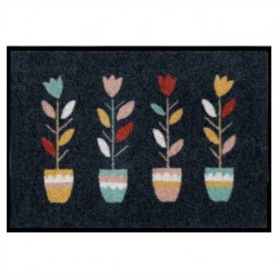 Tapis cuisine "Tulipes" 70x50